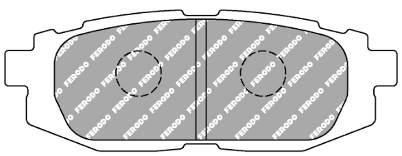 Ferodo 11 FCP4187 Brake Image