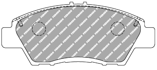 Ferodo 11 FCP4404 Brake Image