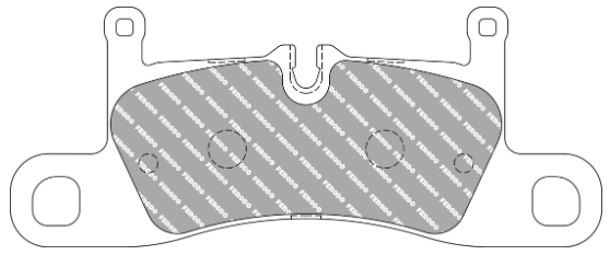 Ferodo 11 FCP4424 Brake Image