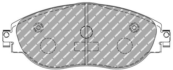 Ferodo 11 FCP4425 Brake Image