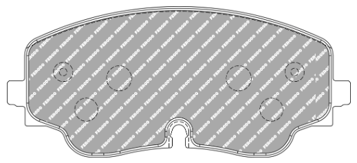 Ferodo 11 FCP5358 Brake Image