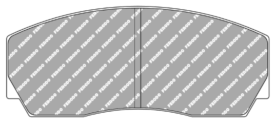 Ferodo 11 FRP0212 Brake Image