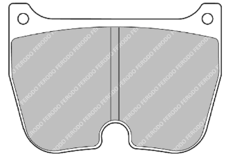 Ferodo 11 FRP1058 Brake Image