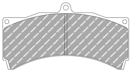Ferodo 11 FRP3054 Brake Image