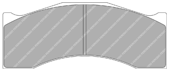 Ferodo 11 FRP3080 Brake Image