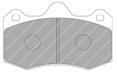 Ferodo 11 FRP3083 Brake Image