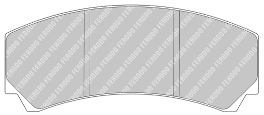 Ferodo 11 FRP3091 Brake Image