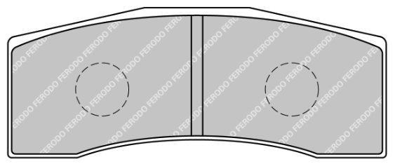 Ferodo 11 FRP3102 Brake Image