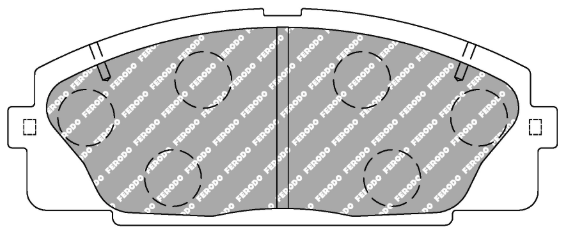 Ferodo 11 FRP3127 Brake Image