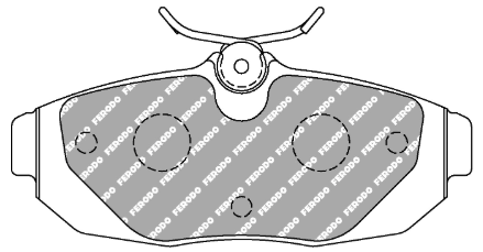 Ferodo 11 FRP3130 Brake Image