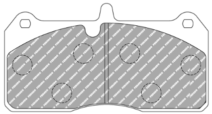 Ferodo 11 FRP3136 Brake Image