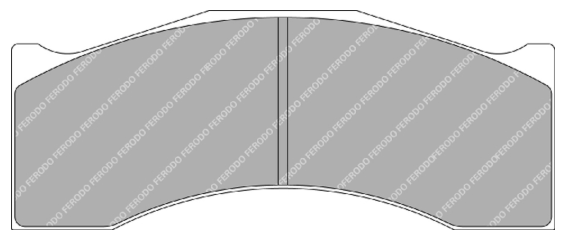 Ferodo 11 FRP3157 Brake Image