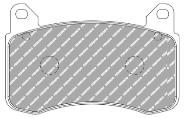 Ferodo 11 FRP3161 Brake Image