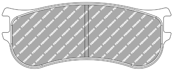 Ferodo 11 FRP3163 Brake Image