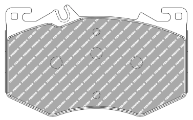 Ferodo 11 FRP3166 Brake Image