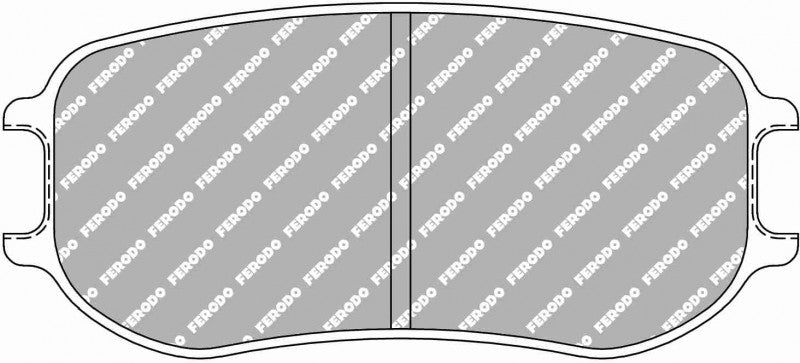 Ferodo 11 FRP3152G DS3.12 Porsche Rear Brake Pads