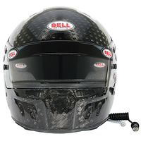 Thumbnail for Bell GT6 RD Ultra 4C/EC closed-cockpit helmet front view with clear shield and precision hardware 