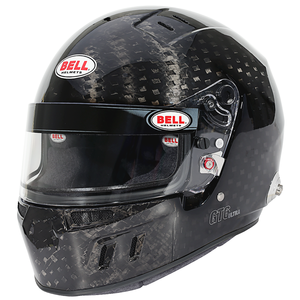 Bell GT6 ULTRA carbon fiber racing helmet Snell SA2025 approved