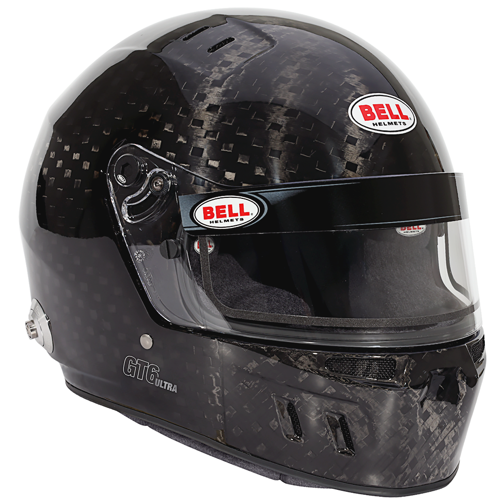 Bell GT6 ULTRA full-face carbon racing helmet with race-proven protection