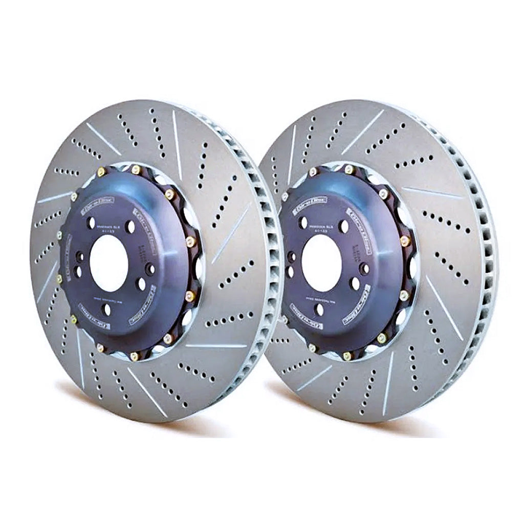 Girodisc A1-022DS dimpled and slotted racing brake rotors