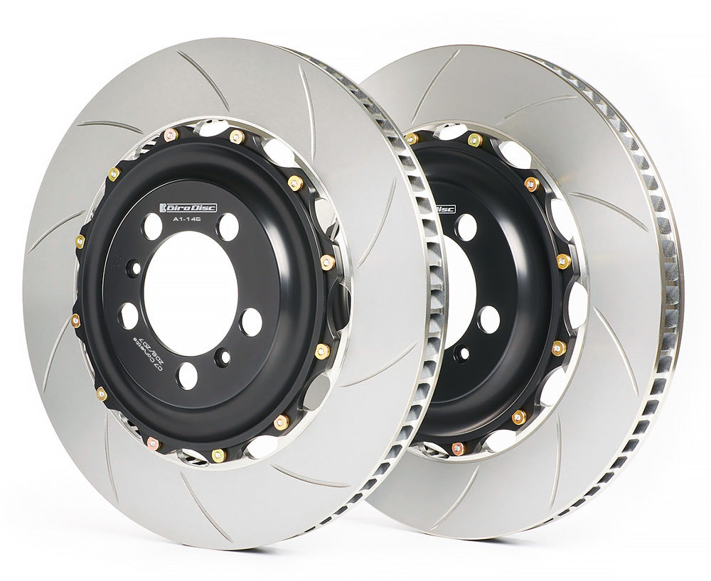 A1-145 Girodisc 2pc Front Brake Rotors C7 Chevy Corvette Z06 w-Z07 CCM - Competition Motorsport