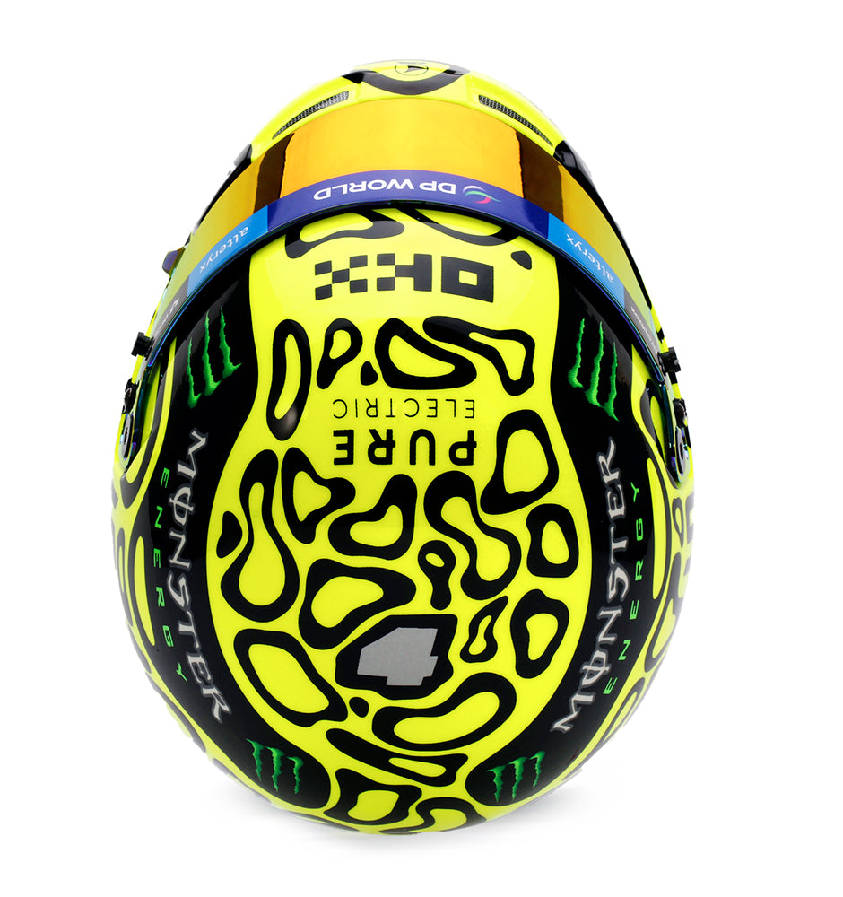 Bell HP77 2024 Lando Norris 1:2 Mini Helmet