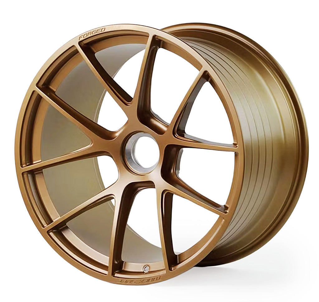 Satin bronze Litespeed Racing Spec5 centerlock wheel for Porsche GT4RS