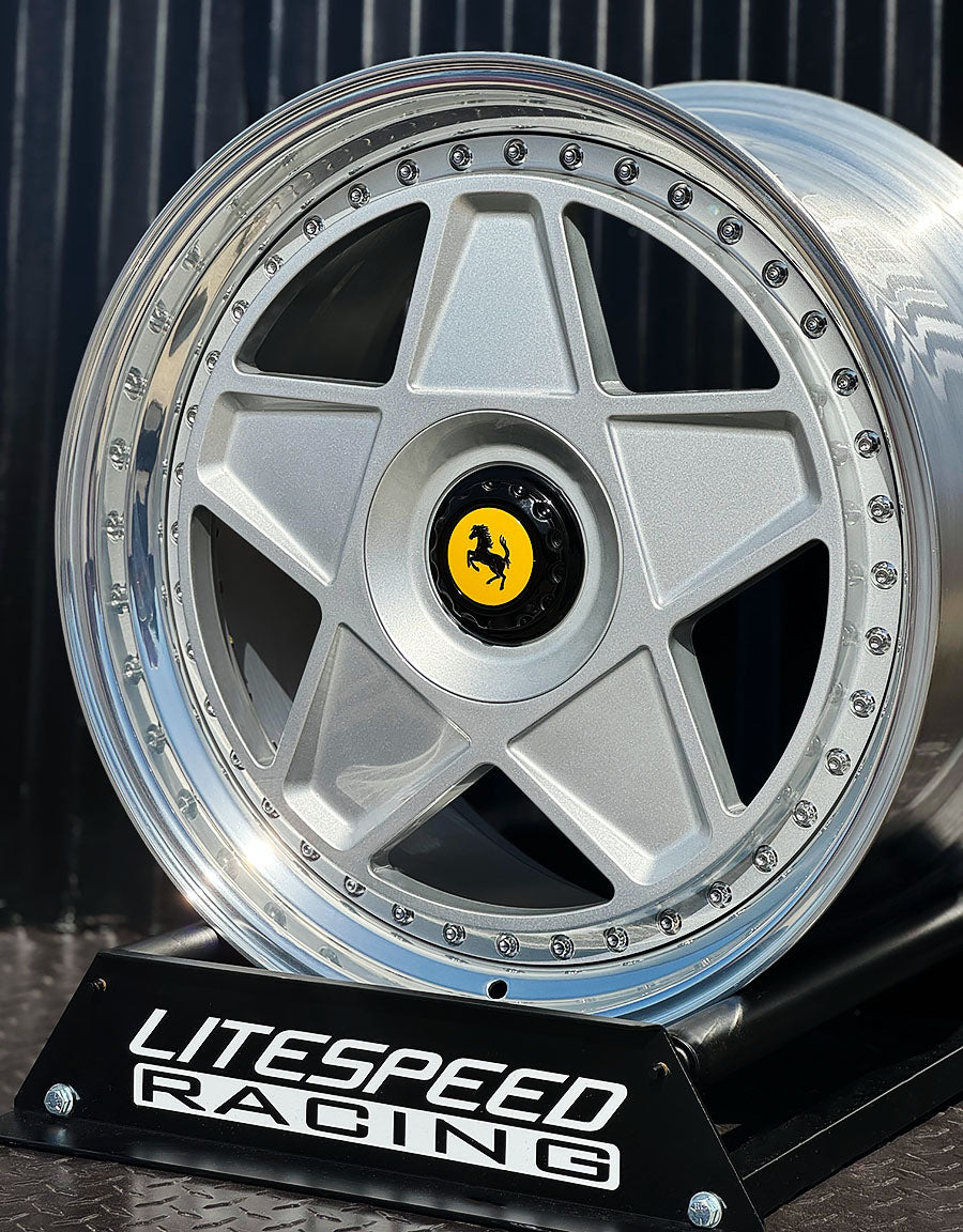 CMS Exclusive Litespeed CM-F40 Custom 3 Piece Forged Wheels ...