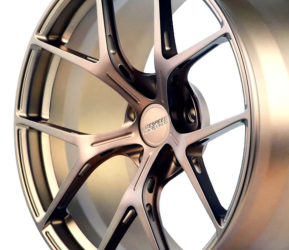 Monoblock 21inch 1 PC Piece Aluminum Forged Satin Bronze Wheels