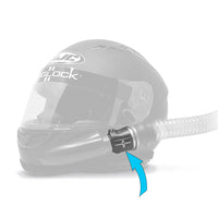 Thumbnail for Maglock Air Connector on side of racing helmet