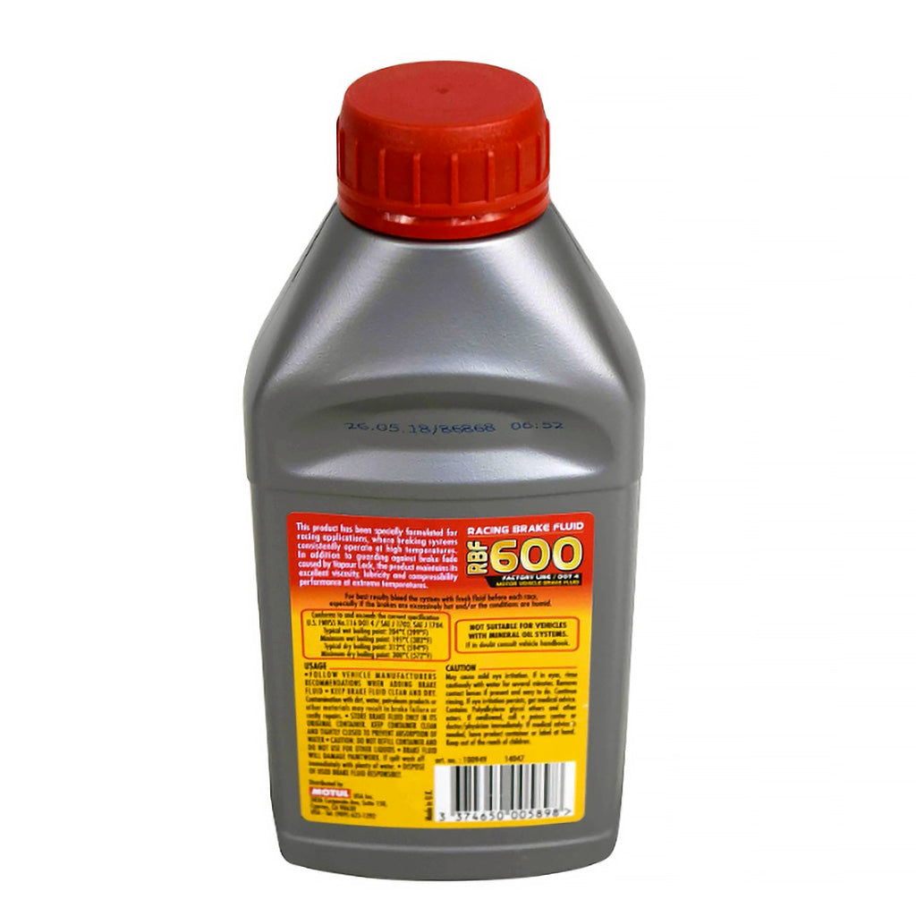 Motul RBF 600 Racing Brake Fluid (500 ml)