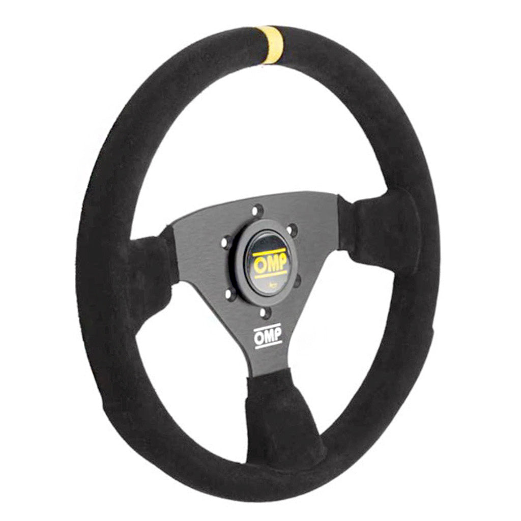 OMP 320 ALU Rally steering wheel 320mm suede with aluminum spokes