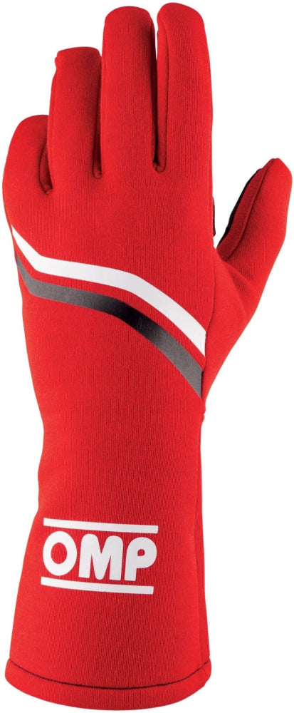 OMP-Dijon-Auto-Race-Glove-Red/White-Image