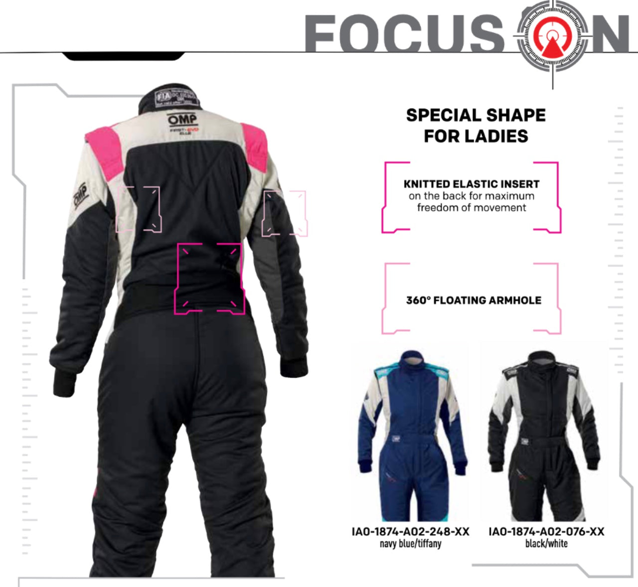 OMP-First-Evo-Elle_Race-Suit-Sale-main-discount-offer-low-price-cheap-value-compare-image