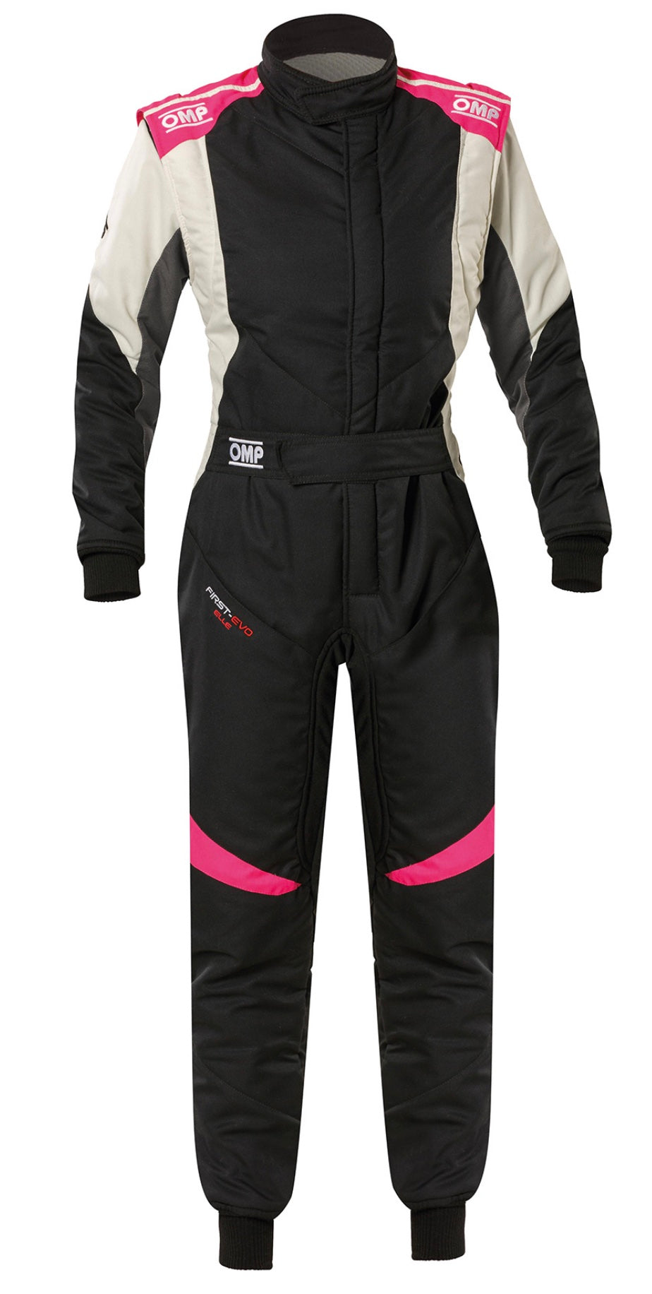 OMP-First-Evo-Elle_Race-Suit-black_Pink-Sale-discount-offer-low-price-cheap-value-compare-image