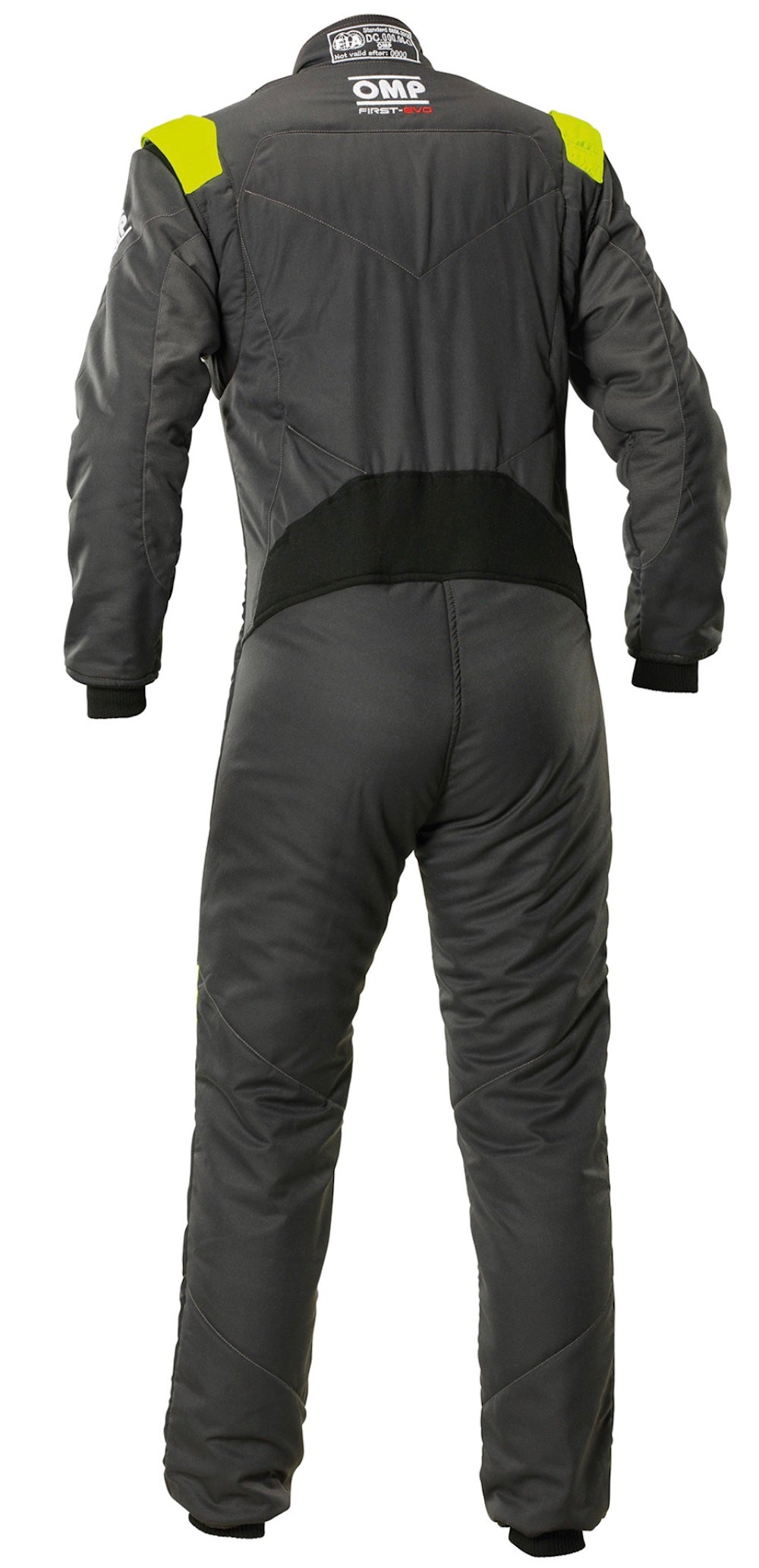 OMP-First-Evo_Race-Suit-Sale-Anthracite_Yellow-back-discount-offer-low-price-cheap-value-compare-image