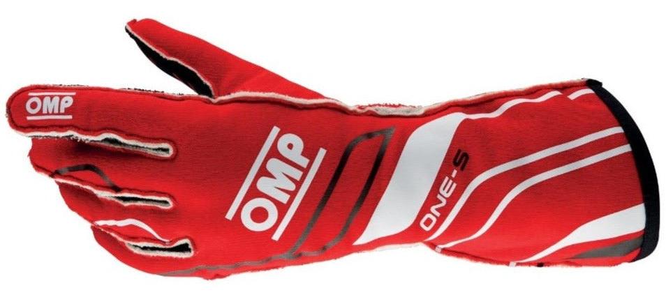 OMP-One-S-red/White-Race-Glove-Image