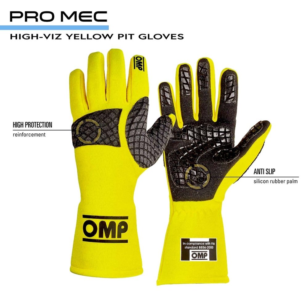 OMP-Pro-Mech-Nomex-Pit-Gloves-Yellow-sale-price-discount-offer-Image