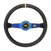 Thumbnail for OMP Rally Steering Wheel – 350mm Dished