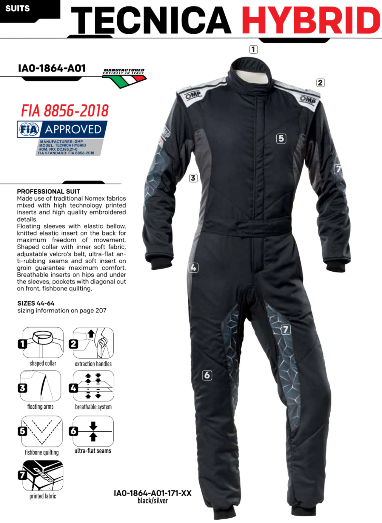 OMP-Technica-Hybrid-Race-Suit-Main-Sale-discount-offer-low-price-cheap-value-compare-image