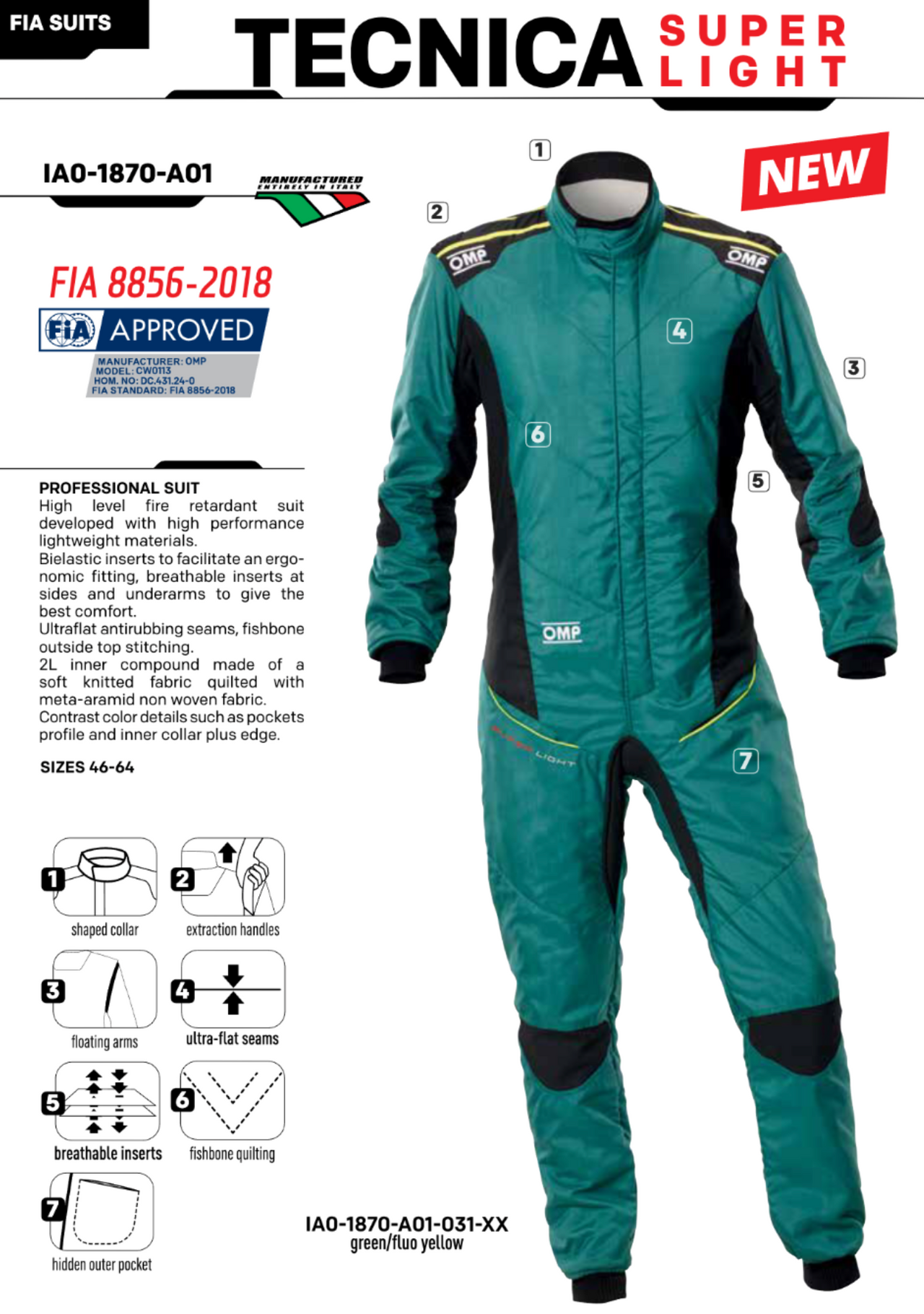 OMP-Technica-Super-Light-Race-Suit-Main-Sale-discount-offer-low-price-cheap-value-compare-image