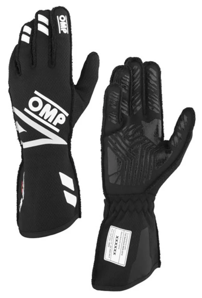 OMP Evo FX Auto Racing Glove BLACK IB0-0773-A01-071 Image