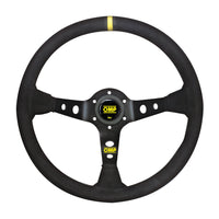 Thumbnail for OMP_Corsica_Dished_Steering_Wheel_Black-Yellow-discount-offer-low-price-cheap-value-compare-Image