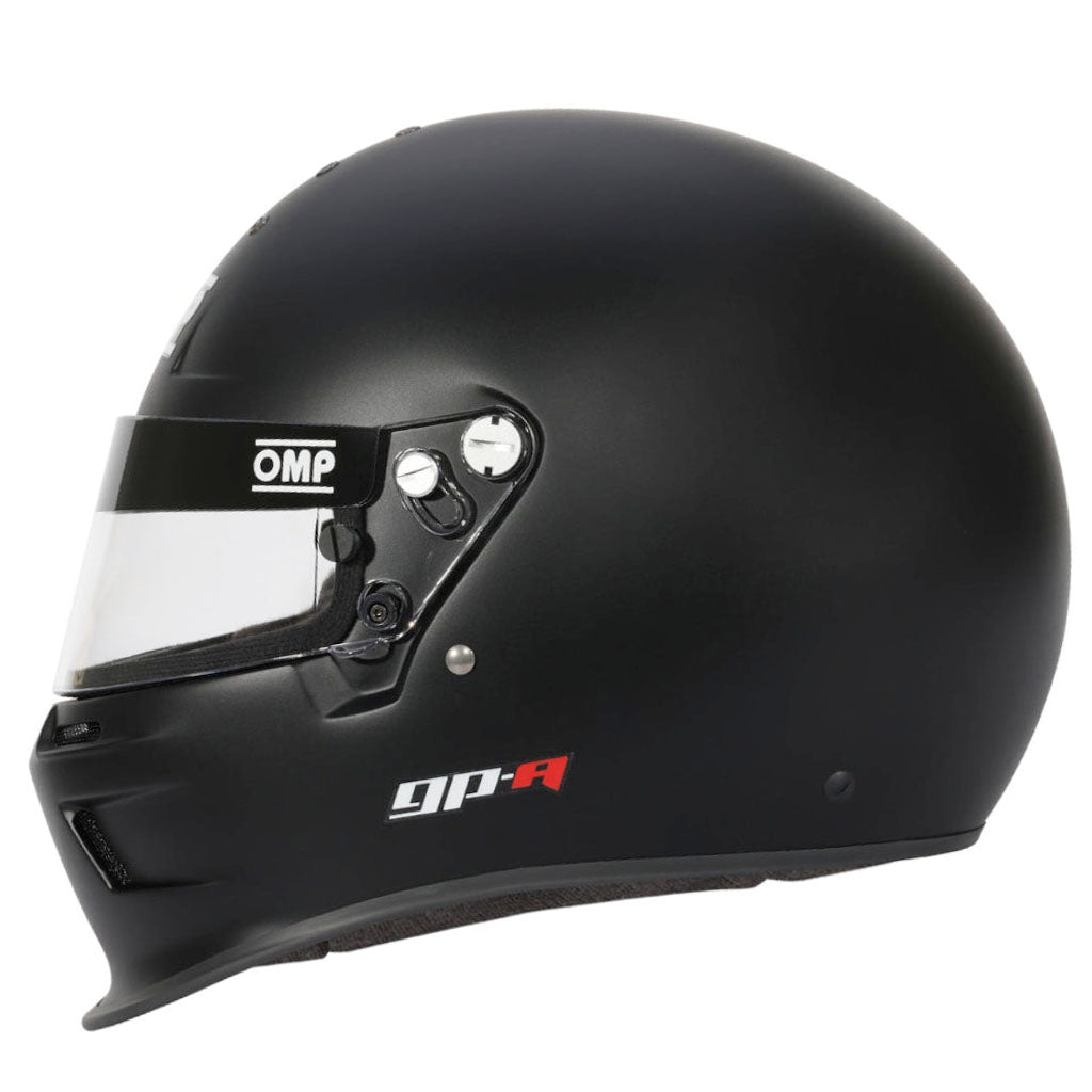OMP GP-A full face SA2025 racing helmet matte black