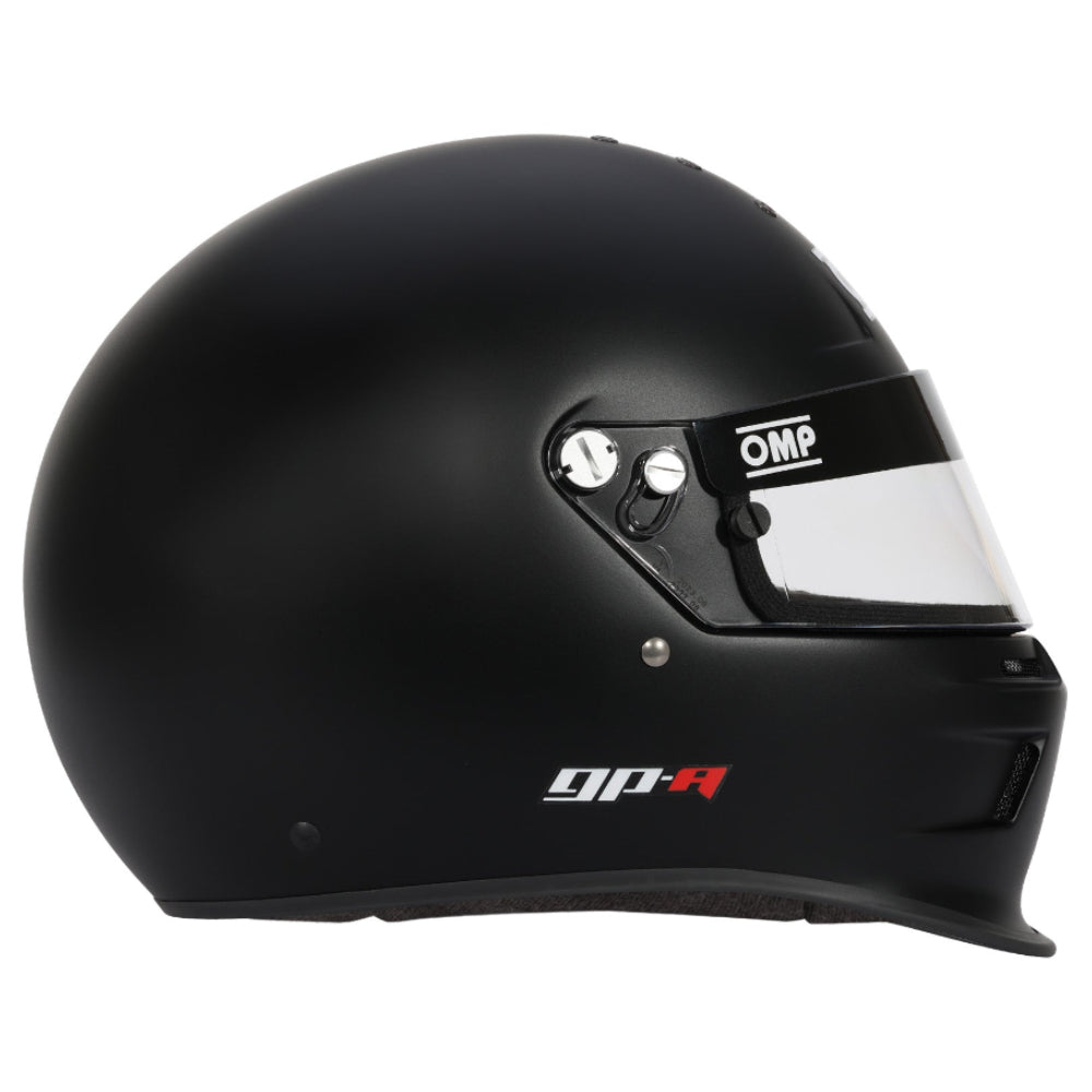 OMP GP-A Racing Helmet Black right image
