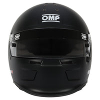 Thumbnail for OMP GP-A Racing Helmet Black straight image