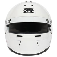 Thumbnail for OMP GP-A Racing Helmet white front image