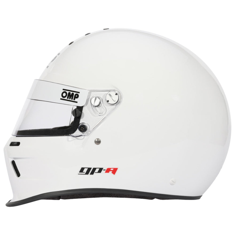 OMP GP-A Racing Helmet white left image