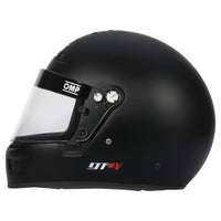 Thumbnail for OMP GT-EV Racing Helmet Black Left image