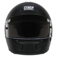 Thumbnail for OMP GT-EV Racing Helmet Black front image